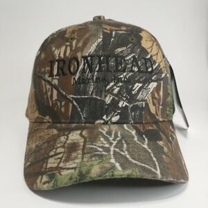 Lynch Super-Flauge Camo Hat Ironhead Marine Toledo Shipyard Embroidered Cap NWT